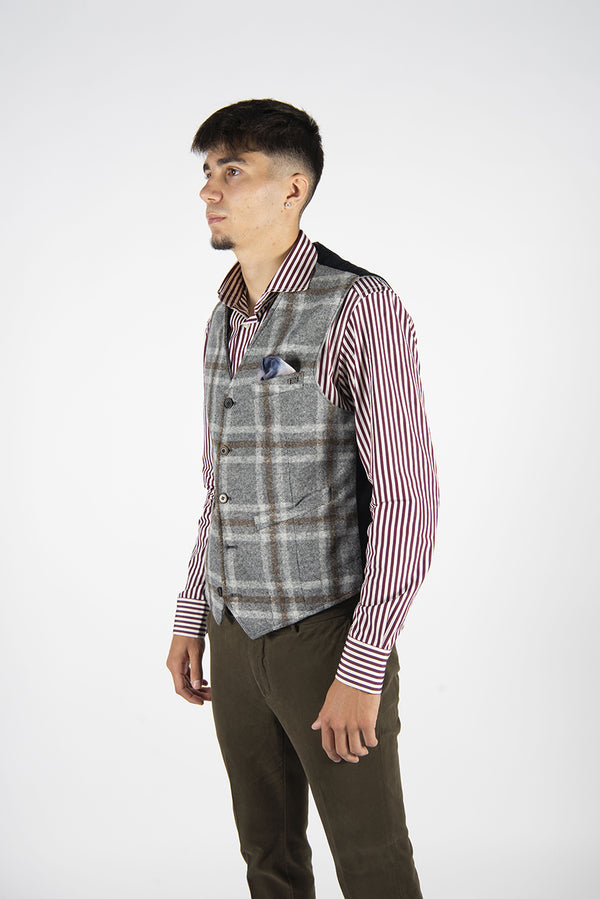 gilet DRUG165 grigio