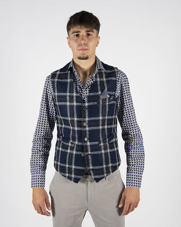 gilet DRUG165 blu