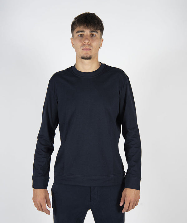 t-shirt LUNGA blu