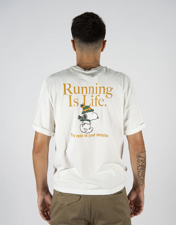 t-shirt SNOOPY panna