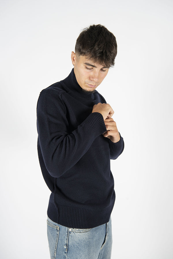 maglia LUPETTO blu