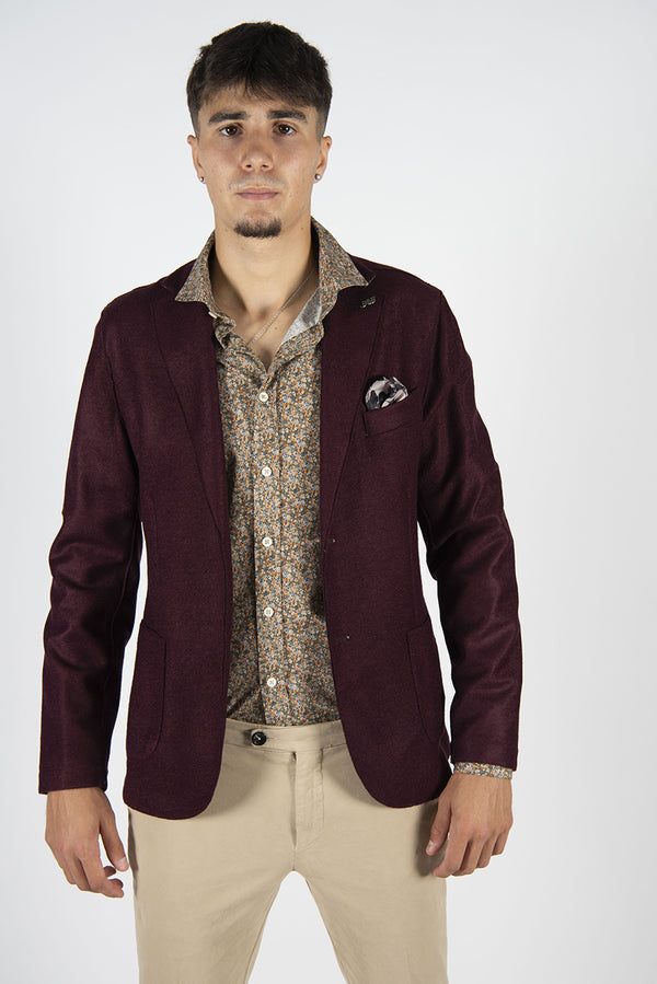 giacca DOVER bordeaux