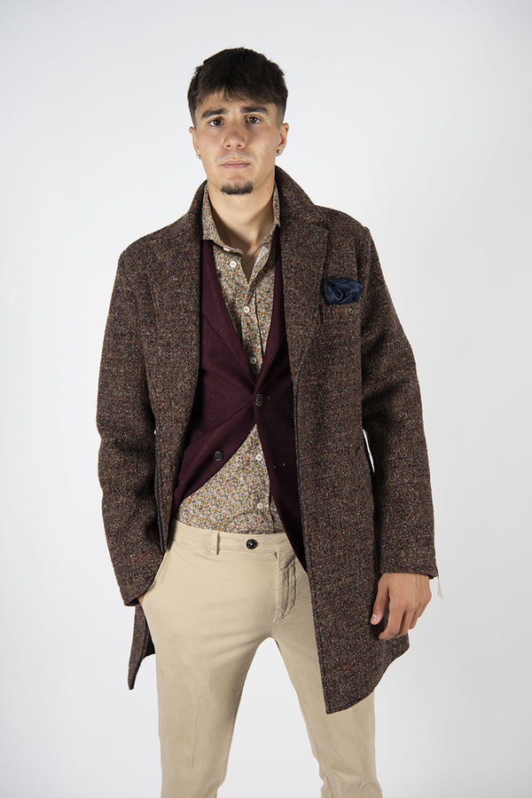 cappotto ANDY145 bordeaux