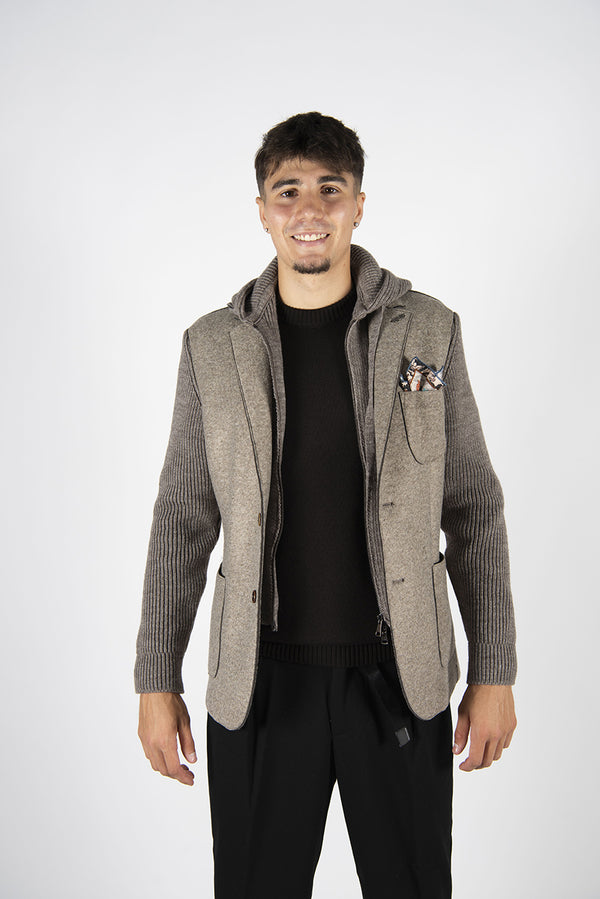 giacca SMITH tortora