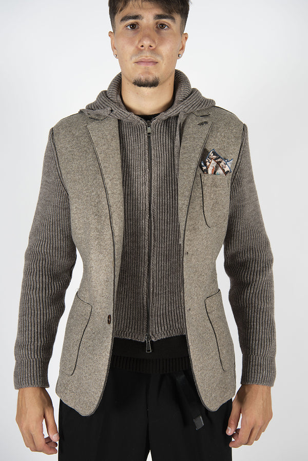 giacca SMITH tortora