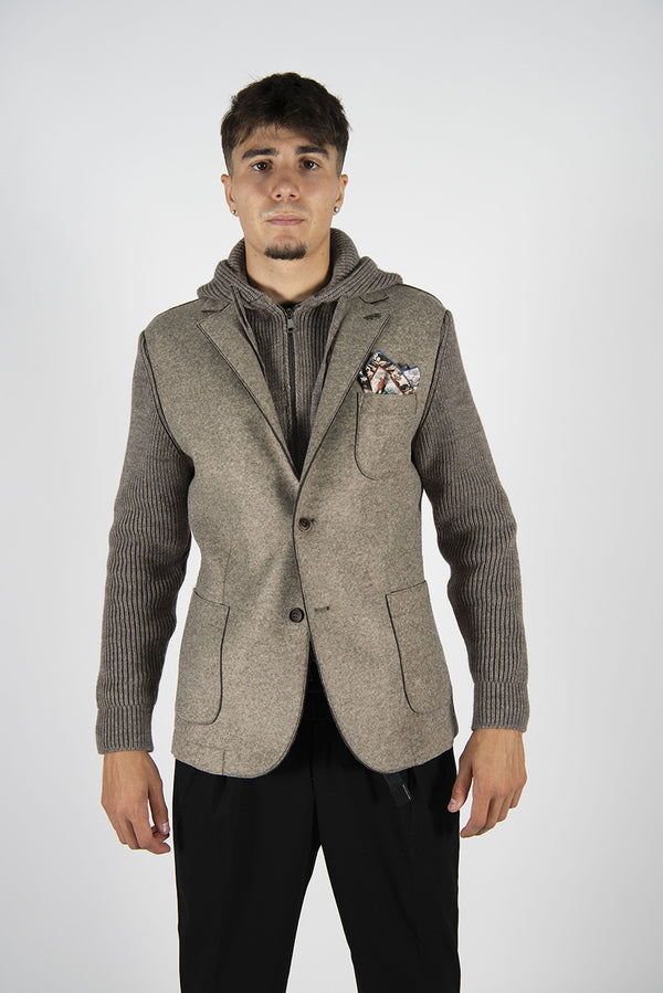 giacca SMITH tortora