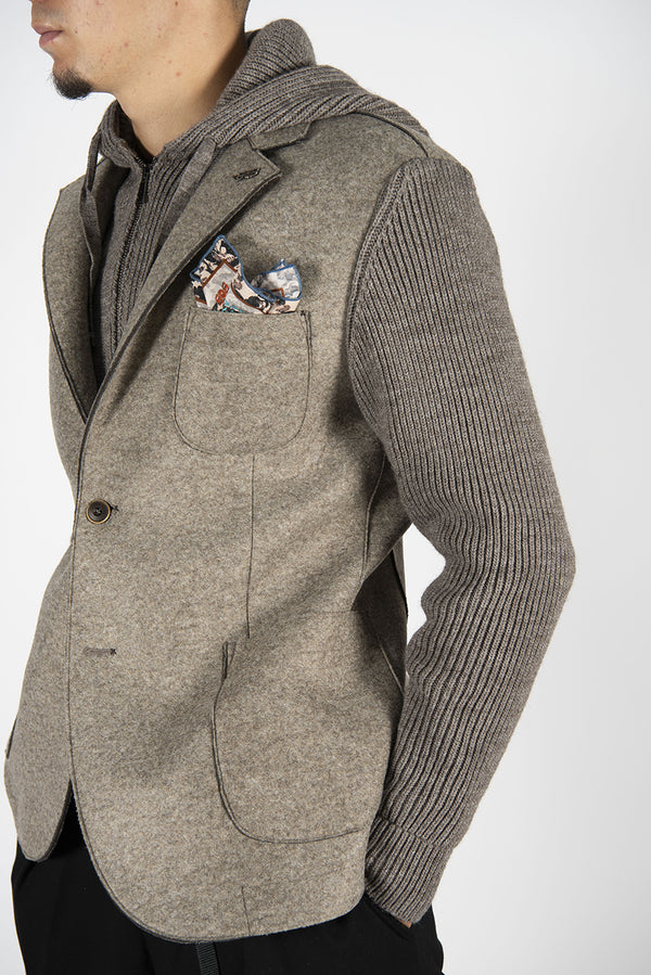 giacca SMITH tortora