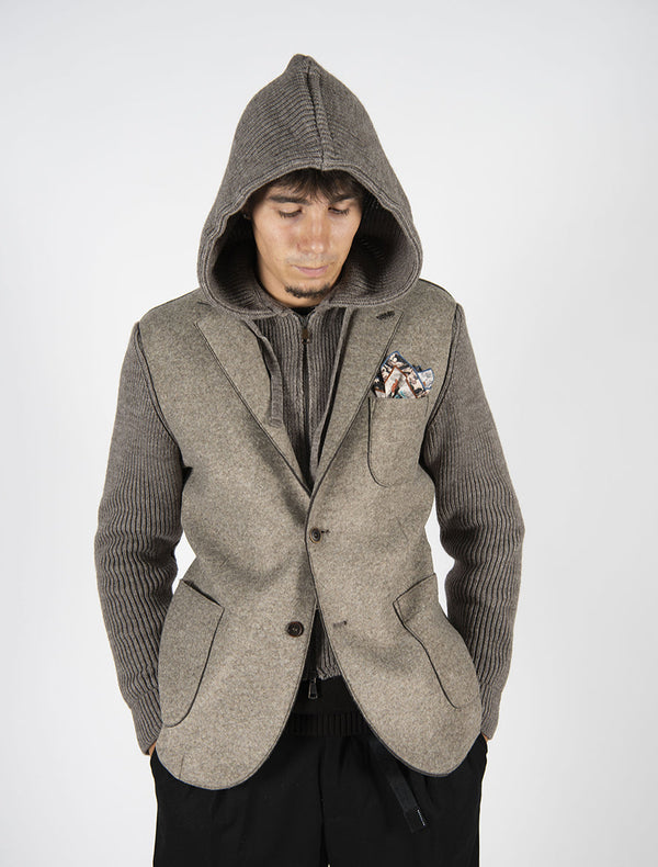 giacca SMITH tortora
