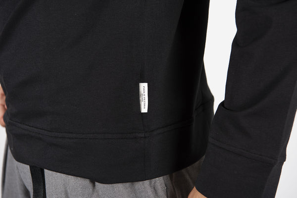 t-shirt LUNGA nero