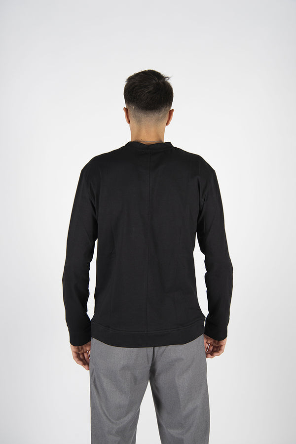 t-shirt LUNGA nero
