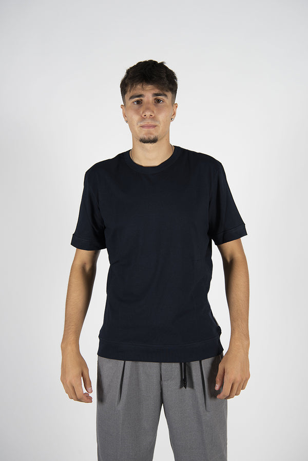 t-shirt BASIC blu
