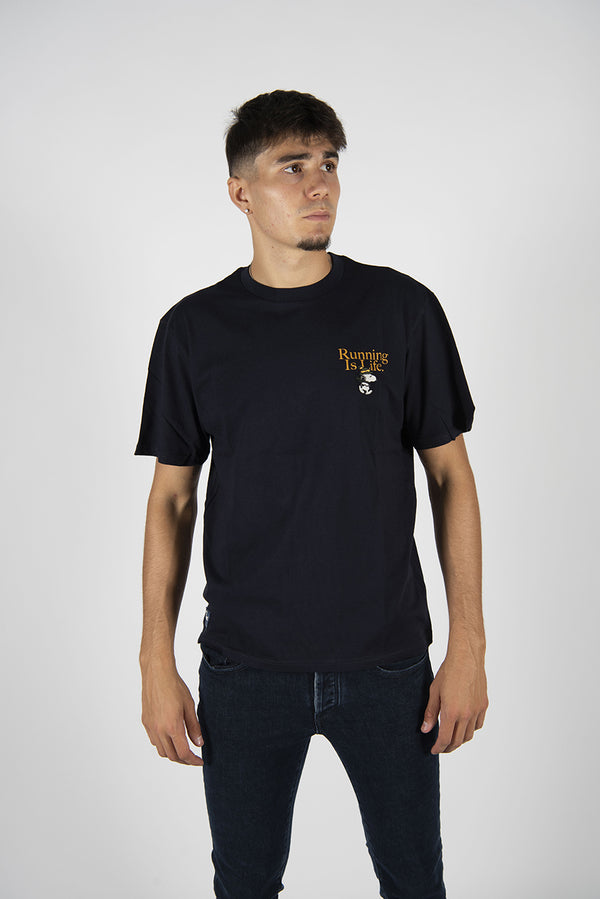 t-shirt SNOOPY blu