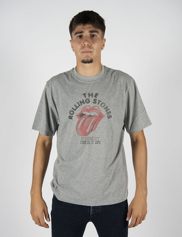 t-shirt ROLLING STONES grigio