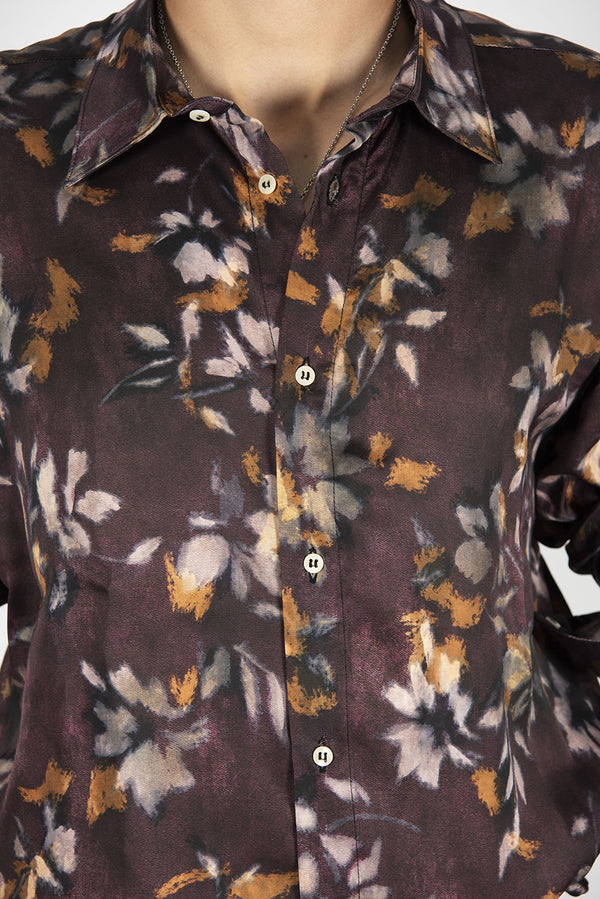 camicia TUNDRA bordeaux