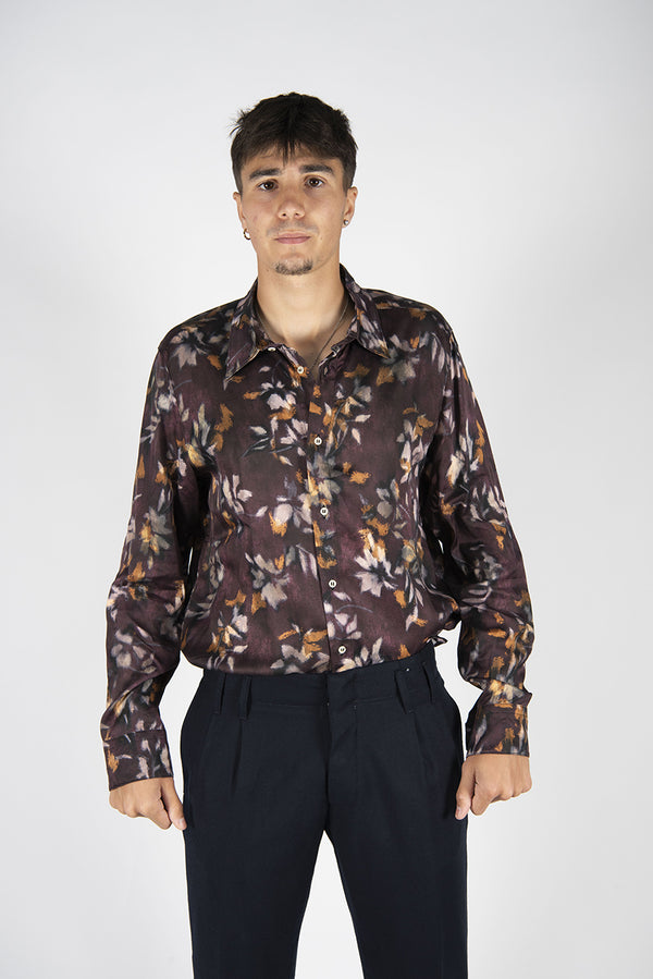camicia TUNDRA bordeaux