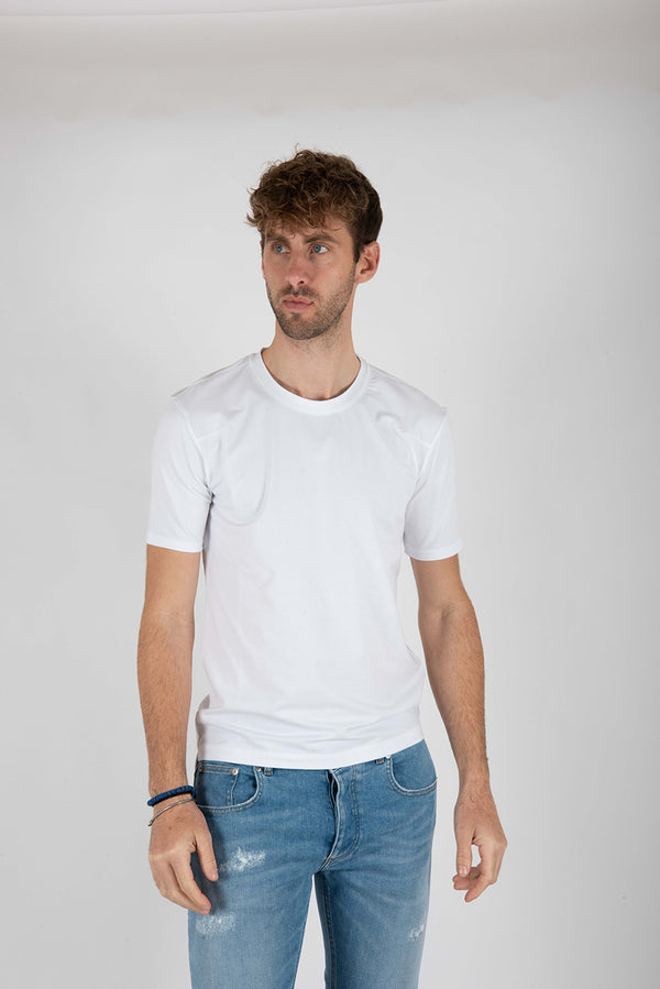 t-shirt TAGLIO VIVO bianca