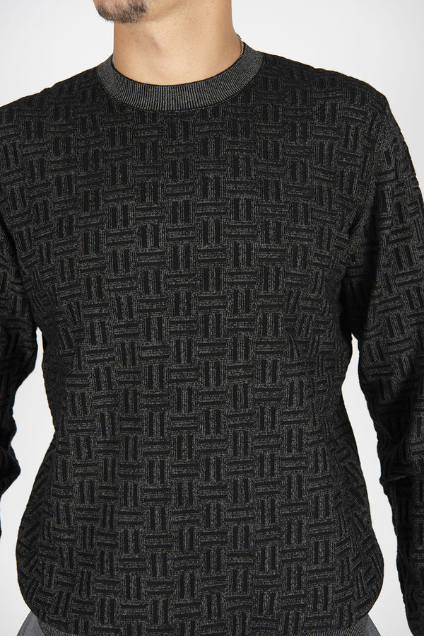 maglia SCACCHI nero