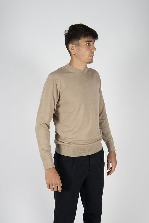 maglia FINEZZA beige