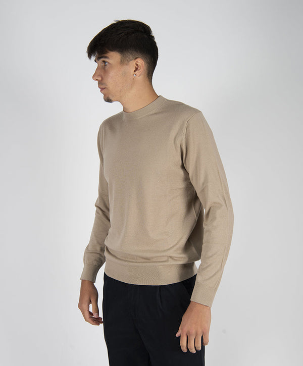 maglia FINEZZA beige