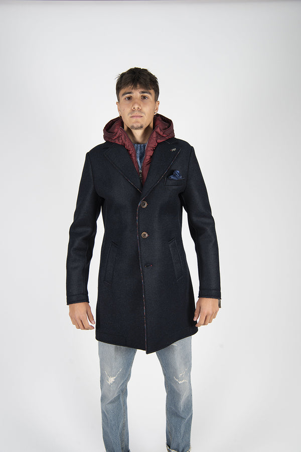 cappotto ANDY186 blu
