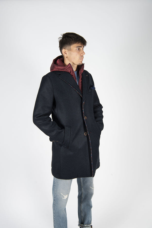 cappotto ANDY186 blu
