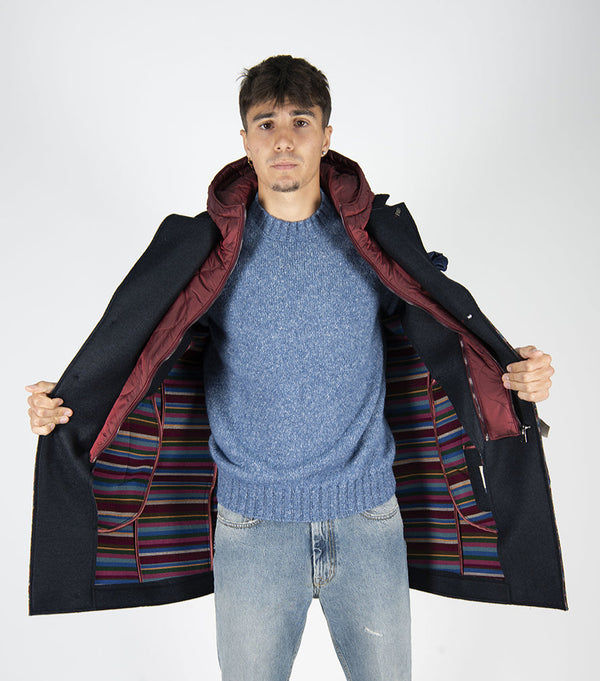 cappotto ANDY186 blu