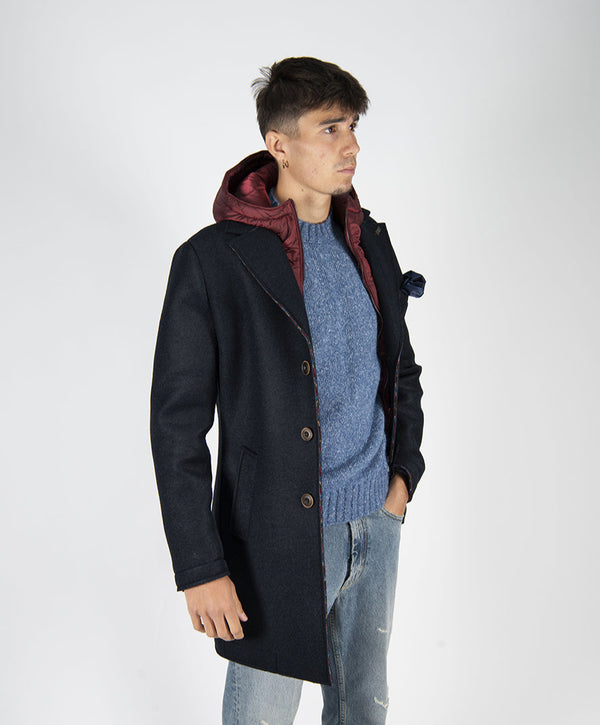cappotto ANDY186 blu