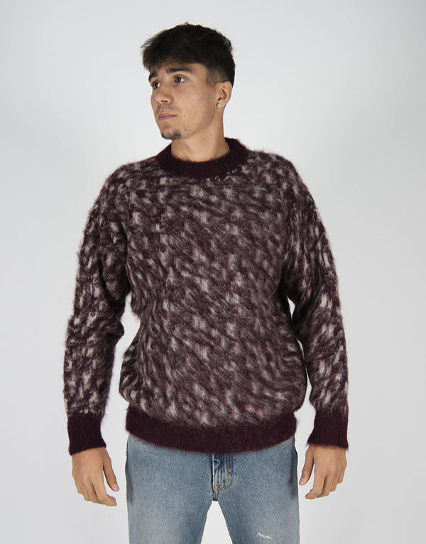 maglia WILD bordeaux