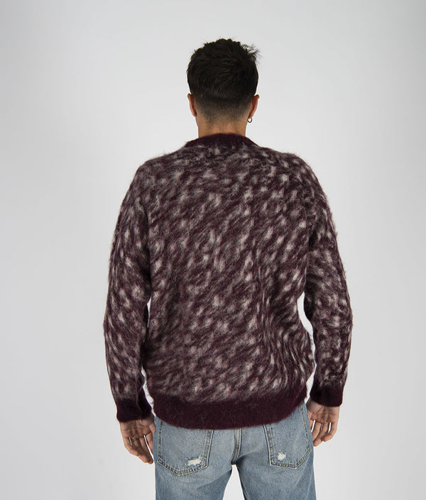 maglia WILD bordeaux