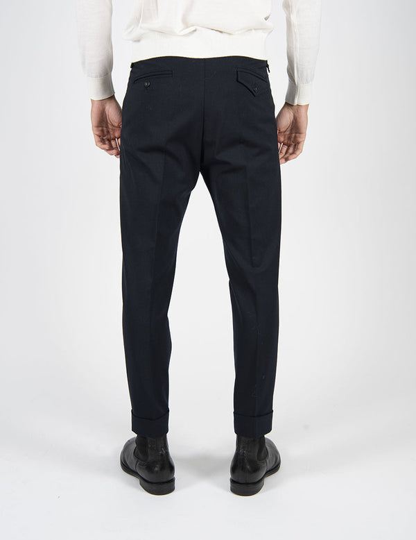 pantalone DOPPIA PENCE blu