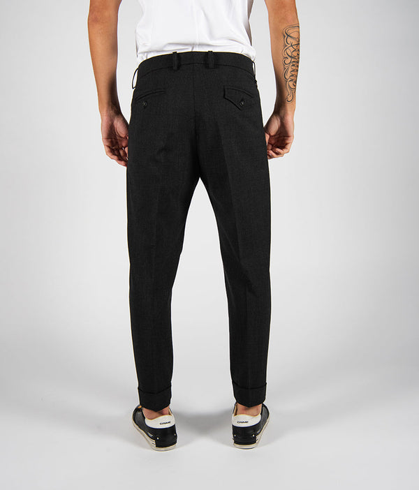 pantalone DOPPIA PENCE grigio