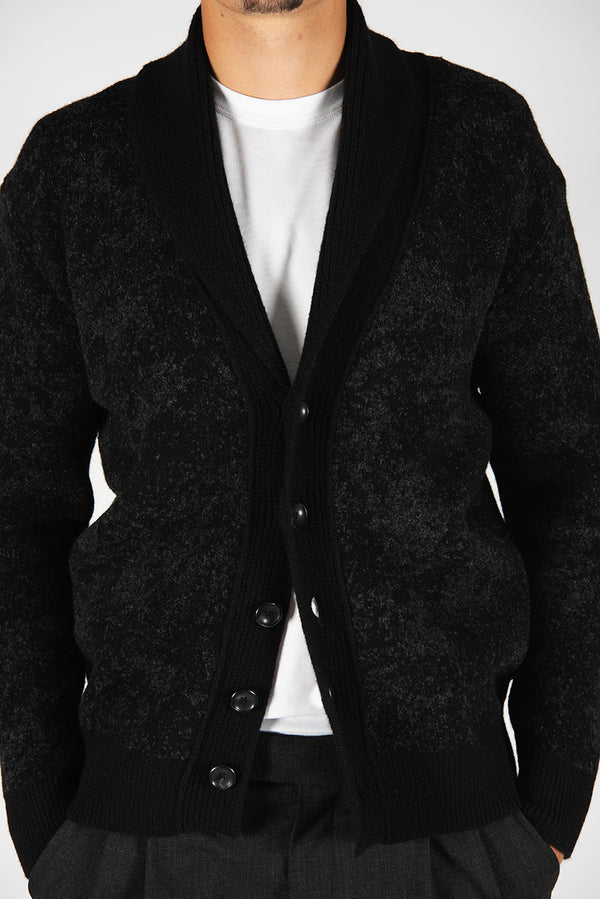 cardigan JACQUARD nero