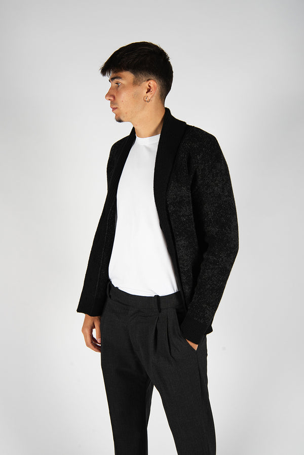 cardigan JACQUARD nero