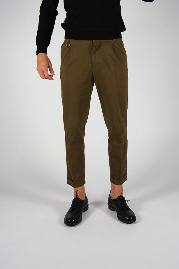 pantalone DUOMO verde