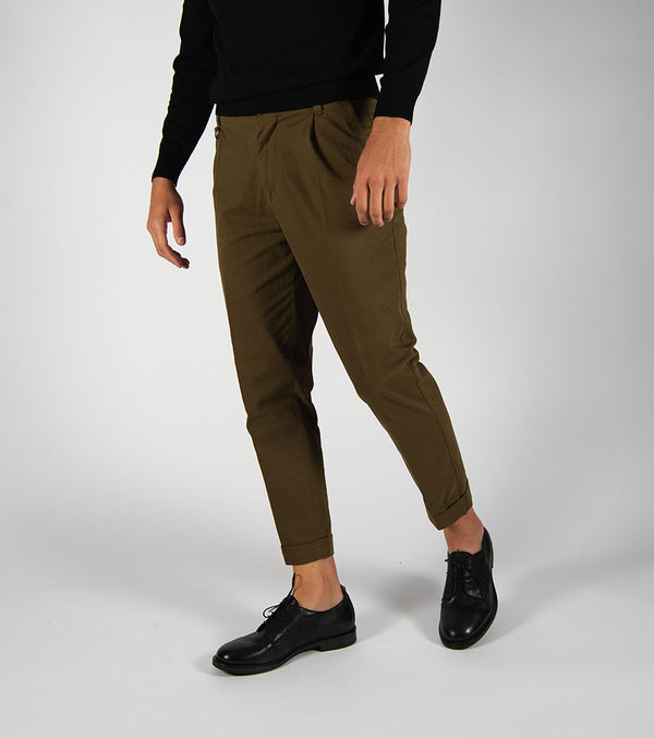 pantalone DUOMO verde