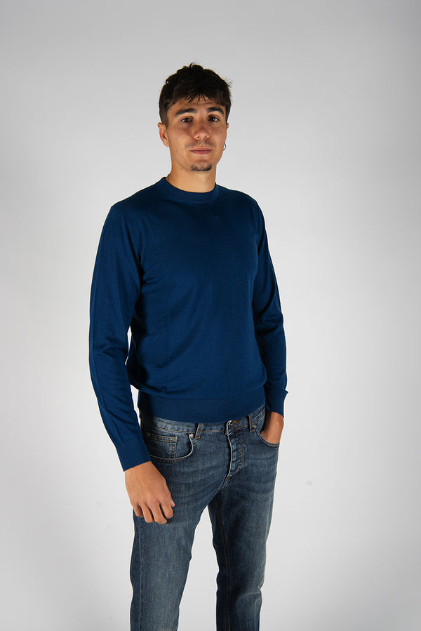 maglia FINEZZA blu royal