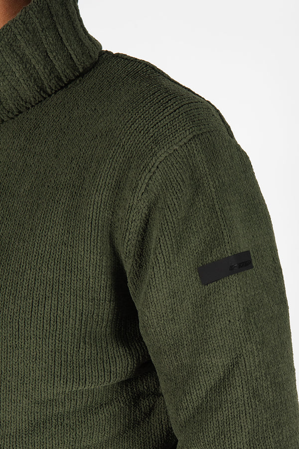 maglia CINEMATT TURTLENECK verde