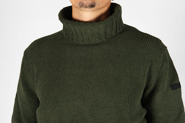 maglia CINEMATT TURTLENECK verde