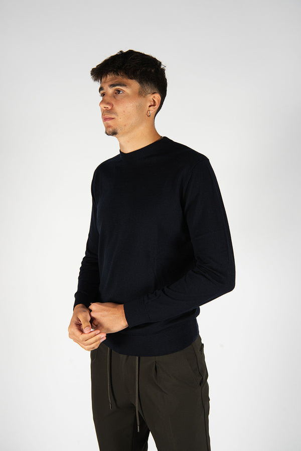 maglia FINEZZA blu notte