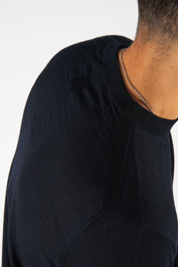 maglia FINEZZA blu notte