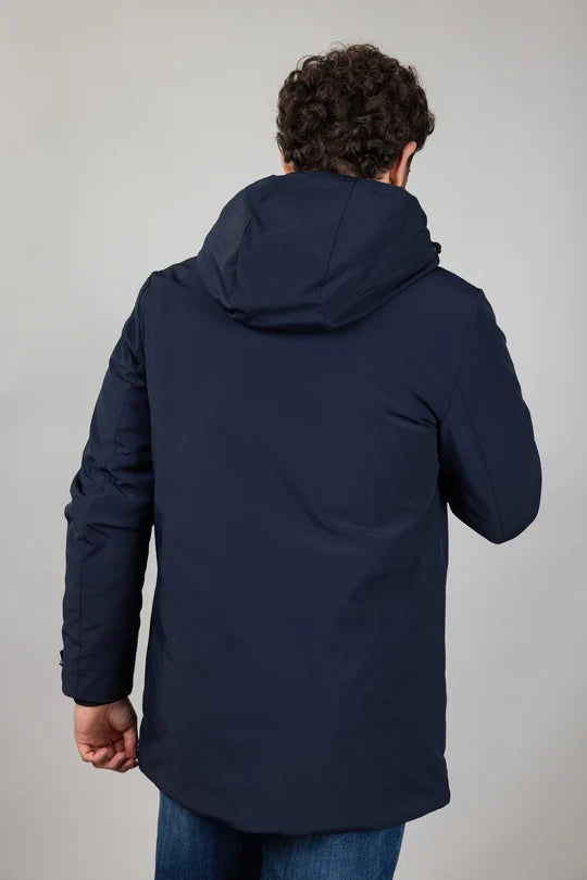 giubbotto SORONA long blu