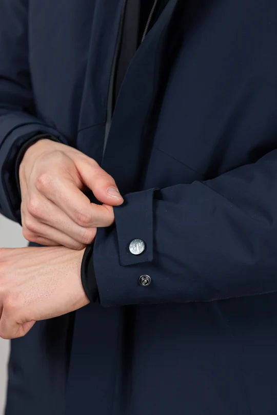 giubbotto SORONA long blu