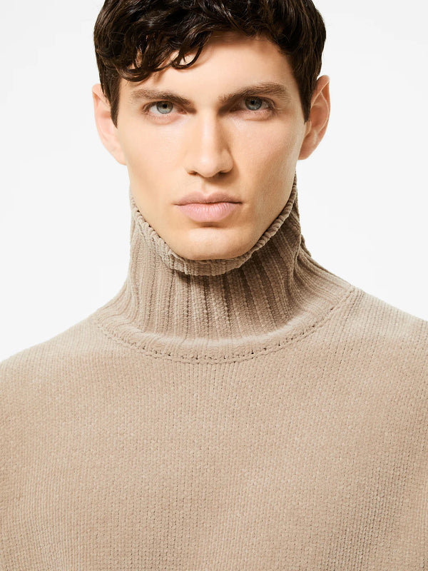 maglia CINEMATT TURTLENECK tabacco