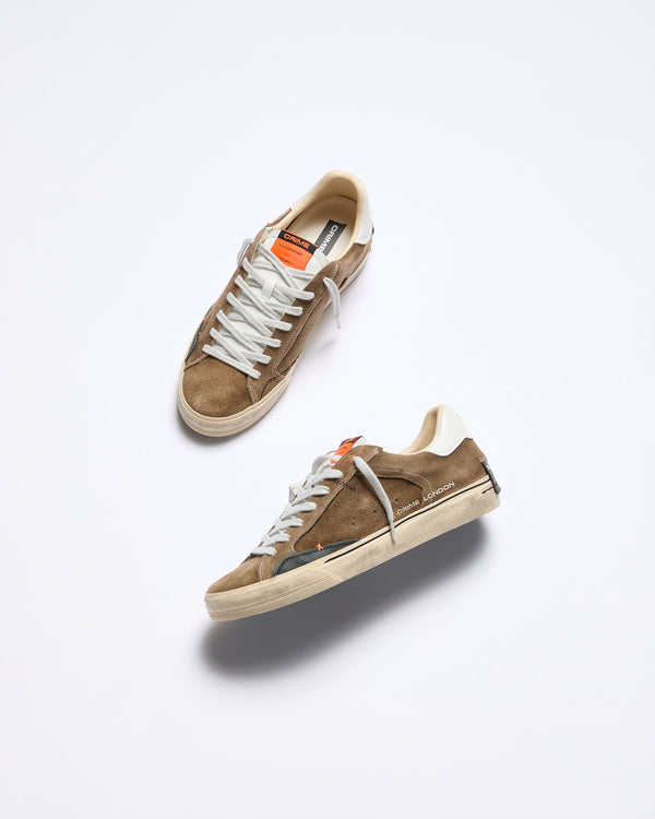 DECONSTRUCTED brown flame