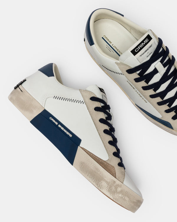 DISTRESSED navy blue