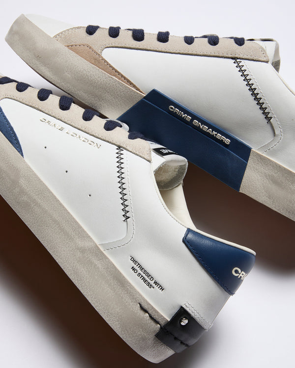 DISTRESSED navy blue