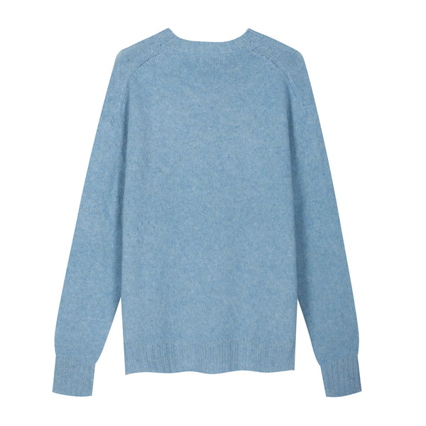 maglia BOTTONATO azzurro