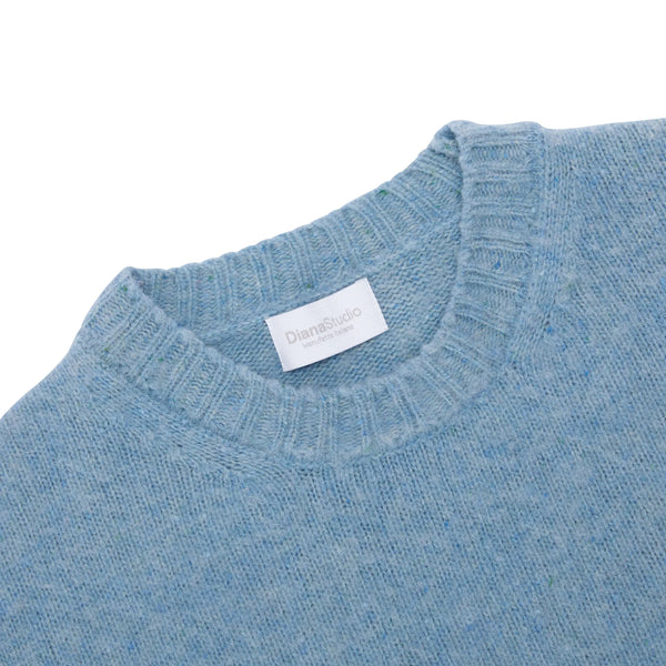 maglia BOTTONATO azzurro