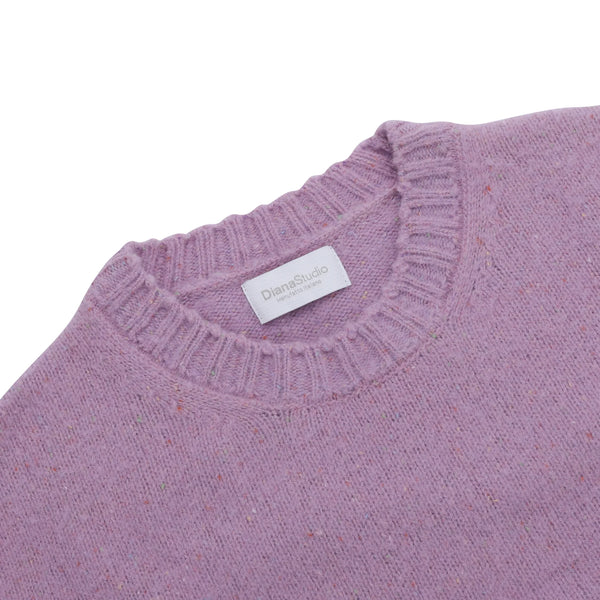 maglia BOTTONATO lilla
