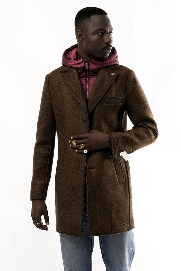 cappotto ANDY186 moro